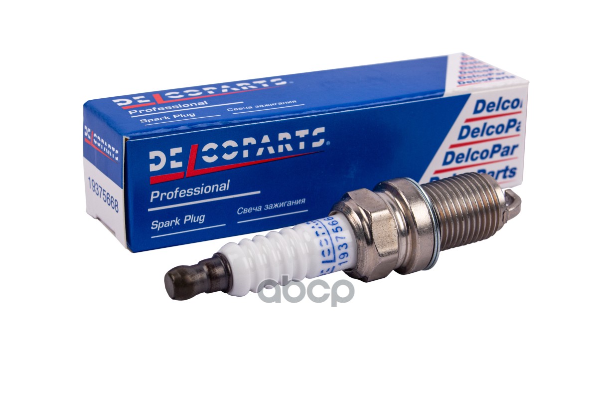Свеча зажигания с платиновым электродом DelcoParts арт. 19375668