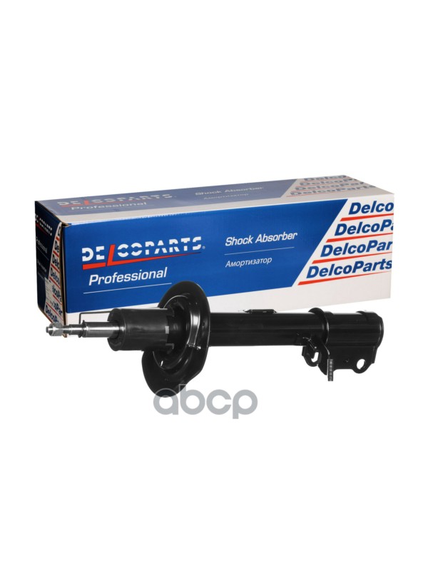 Стойка амортизационная передняя левая Chery TIGGO 4  7 (парная деталь 19377076) DelcoParts арт. 19377075