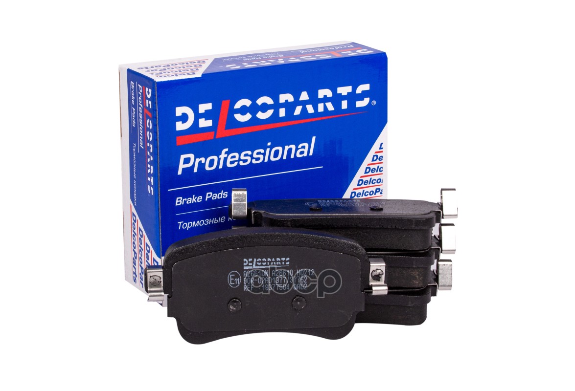 Колодки тормозные задние дисковые DelcoParts арт. 19377504