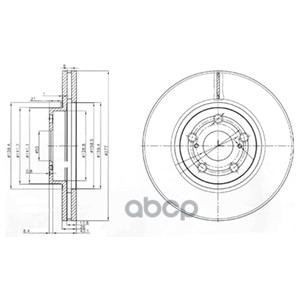 Диск Тормозной Delphi арт. BG3913