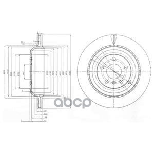 Диск Тормозной Bg4030 Delphi арт. BG4030
