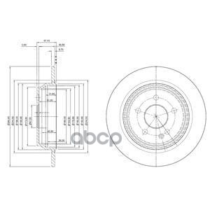 Диск Тормозной Delphi арт. BG4063C