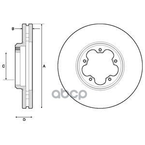 Диск Тормозной Delphi арт. BG9150