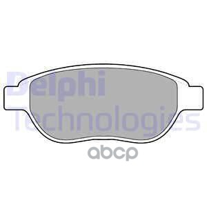 Колодки тормозные дисковые перед Delphi арт. LP1653