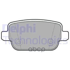 Колодки Задние Ford Mondeo Iv Lp1969 Delphi арт. LP1969