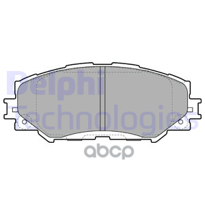 Колодки тормозные дисковые перед Delphi арт. LP2002