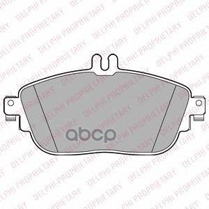 Колодки тормозные дисковые Delphi арт. LP2441