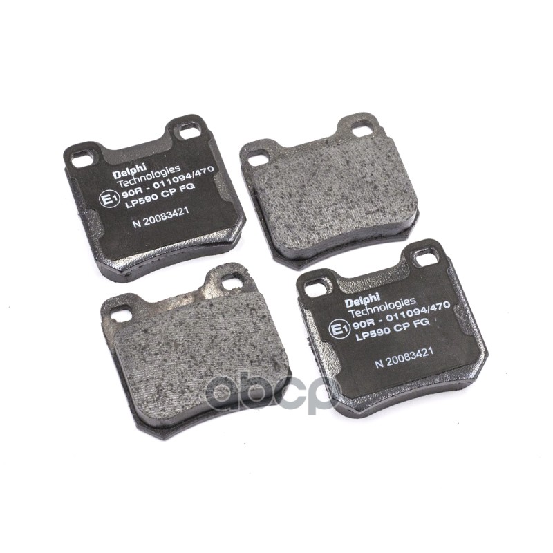 Колодки тормозные дисковые Delphi арт. LP590