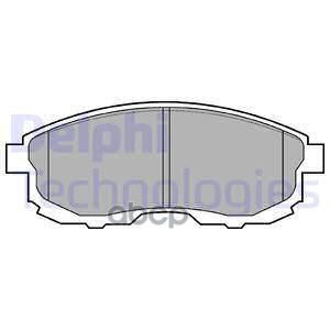 Колодки тормозные дисковые перед Delphi арт. LP812