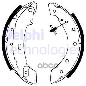 Колодки барабанные RENAULT LOGAN, SANDERO LS1717 Delphi арт. LS1717