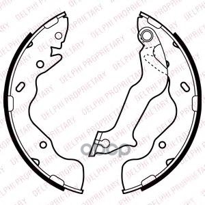 Колодки Торм Барабан К-Т Delphi арт. ls2059