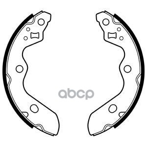 Колодки тормозные барабанные, комплект DELPHI LS2156 Delphi арт. LS2156