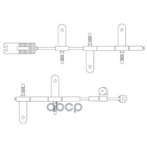 Датчик Износа Колодок Lz0164 Delphi арт. LZ0164