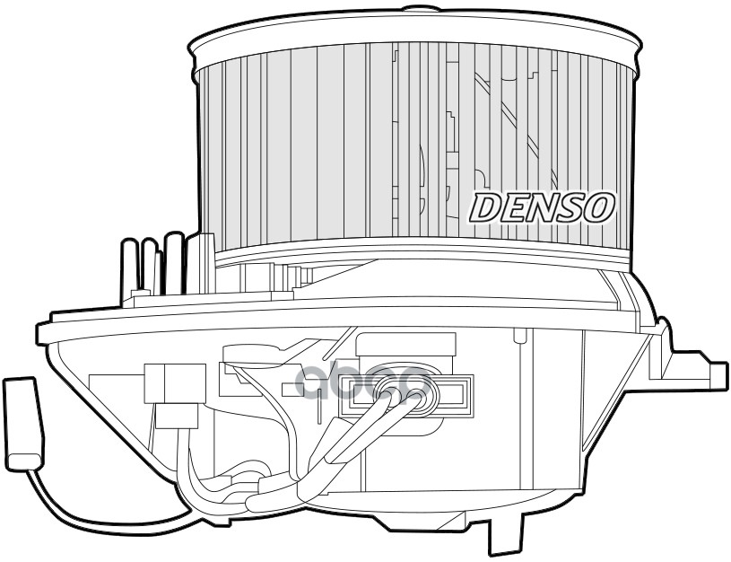 Вентилятор Салона (Citroen Xantia) Dea07004 Denso арт. DEA07004
