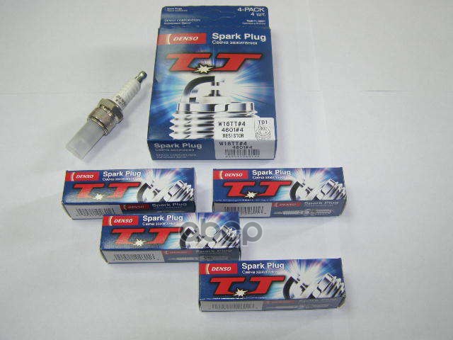Заменен на W16TT Свеча (TT серия) W16TT#4 Denso арт. W16TT#4