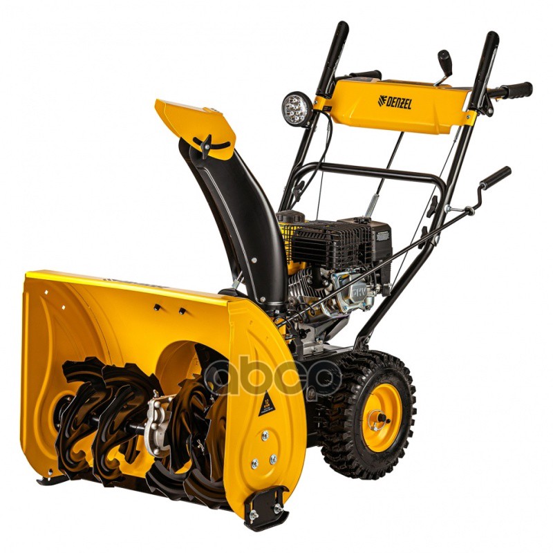 Бензиновая снегоуборочная машина SBM 610, 212cc, ручной старт, фара Denzel 97653 Denzel арт. 97653