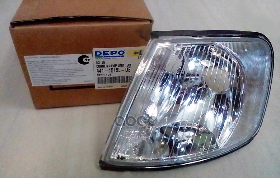 Фонарь Указателя Поворота Лев (Белый) Audi: A3/S3 96-00 Depo арт. 441-1515L-UE