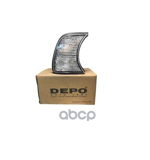 Фонарь Указателя Поворота Прав (Белый) Bmw: E34 88-94 Depo арт. 444-1501R-UE-C