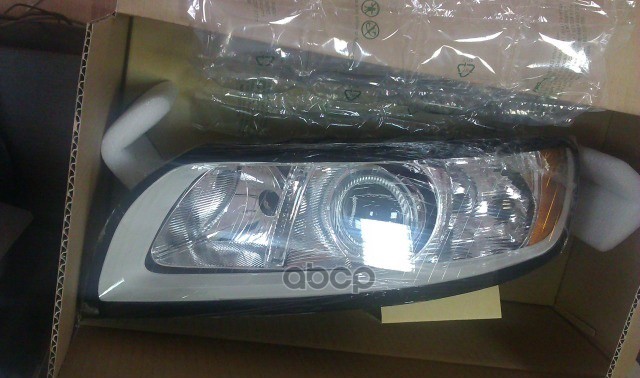 Фара Лев Volvo: S40 - 08/07- / Volvo: V50 - 07/07- C Эк Внутри Серебристо-Сер Depo арт. 773-1130LMLDEM6