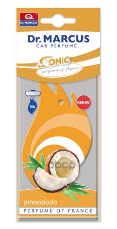 367 Ароматизатор Др.маркус Sonic Бумажный Pinacolada Dr. Marcus 367 Dr. Marcus арт. 367