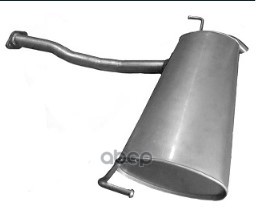 Глушитель Hyundai I 35 2,0I 01/10 - (Две Части) EDEX арт. 1049