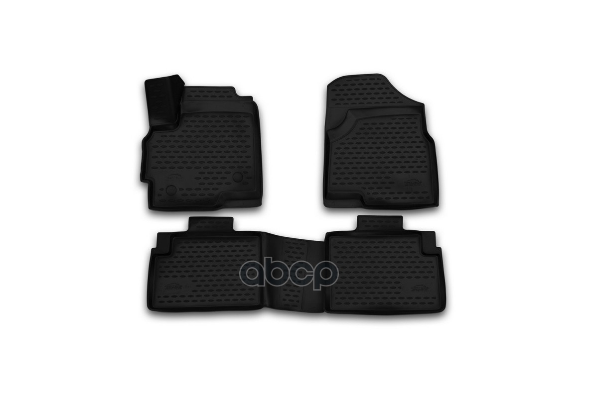 Коврики 3D в салон CHERY Tiggo (Т21), 2014-2017, 2017-, 4 шт. (полиуретан) / Черри Тигго (Т11) ELEMENT арт. CARCHE10005