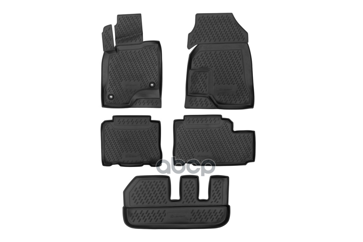 Коврики в салон подходят для CHEVROLET Captiva (Ir, Ir2, Ir3), 2011-2018, 5 шт. (полиуретан) / Шевро / Шевроле Каптива ELEMEN...