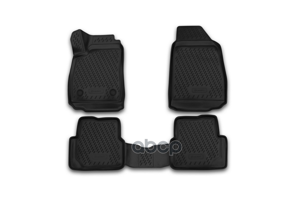 Коврики 3D в салон для CHEVROLET Cobalt (II, IIr) 2011-2016, 2020-/RAVON R4 2016-2020, 4 шт. / Шевроле Кобальт ELEMENT арт. C...