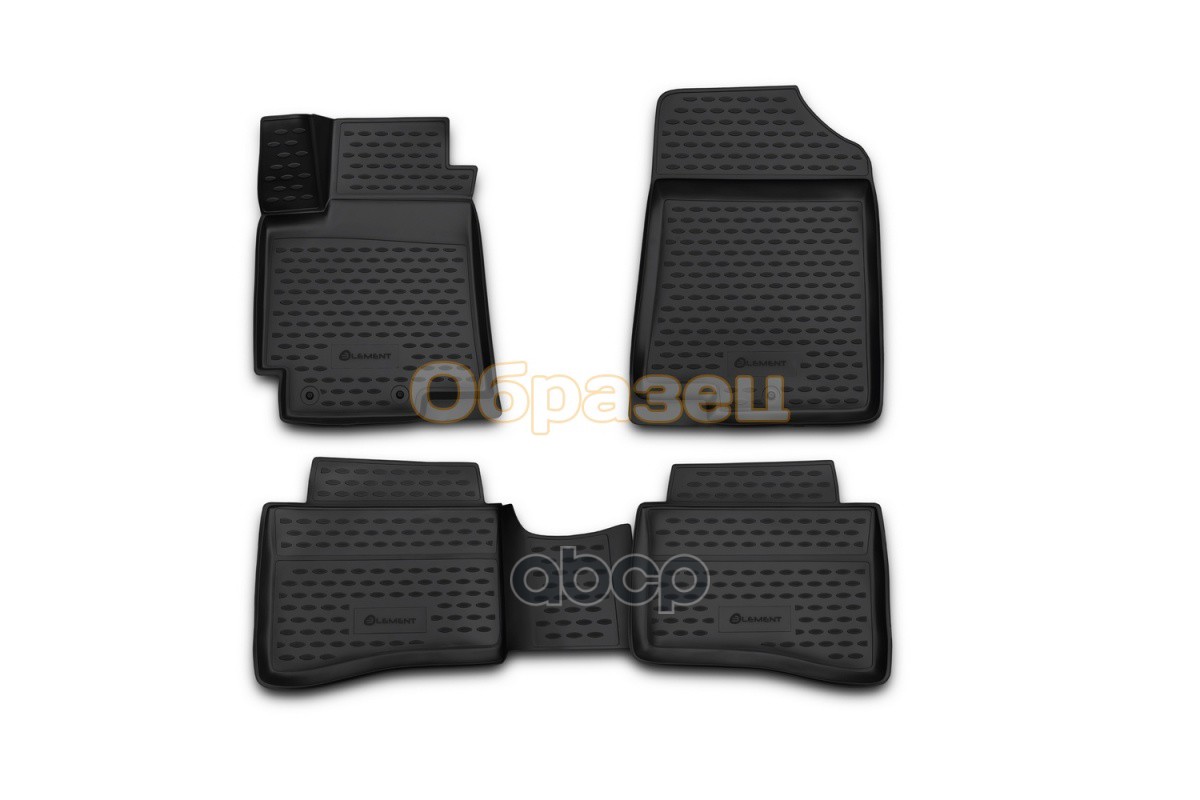 Коврики 3D В Салон Great Wall Hover M2 2013-, 4 Шт. (Полиуретан) / Грейт Волл Ховер М2 ELEMENT арт. CARGRW00003