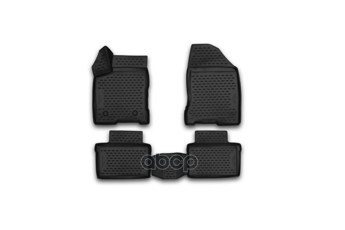 Коврики 3D в салон LADA Vesta, 2015-, 4 шт. (полиуретан) / Лада Веста ELEMENT арт. CARLD00001k