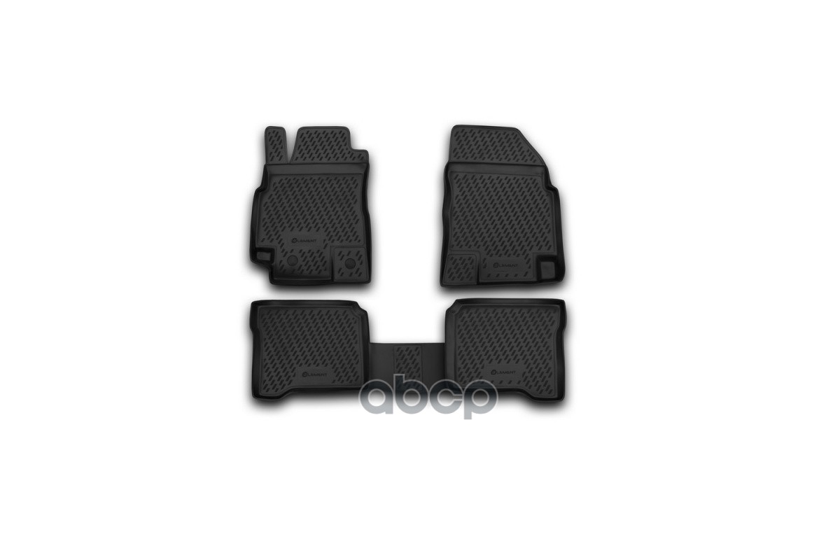 Коврики в салон NISSAN Primera 2002-2008, 4 шт. (полиуретан) / Ниссан Примера ELEMENT арт. CARNIS00019