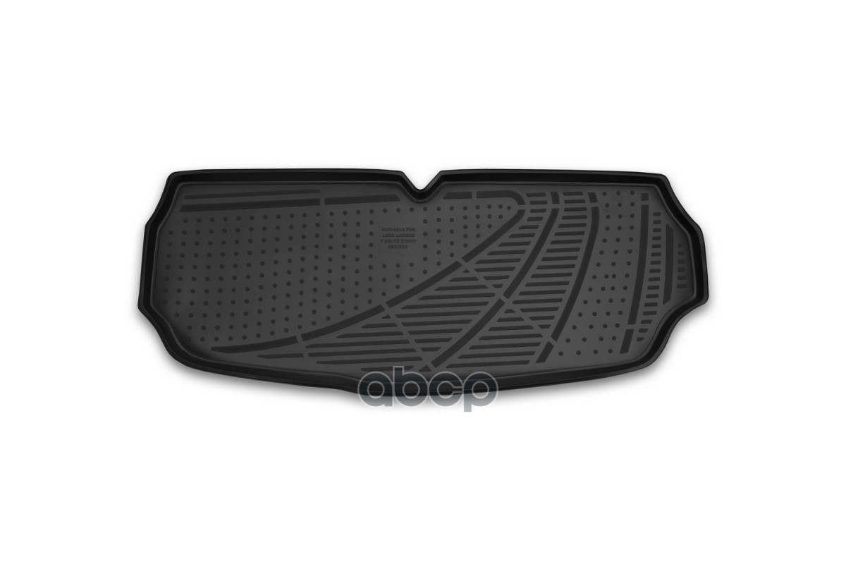 Коврик В Багажник Lada Largus, 2012-, 7 Мест, Короткий, 1 Шт. (Полиуретан) / Лада Ларгус ELEMENT арт. E900250E1