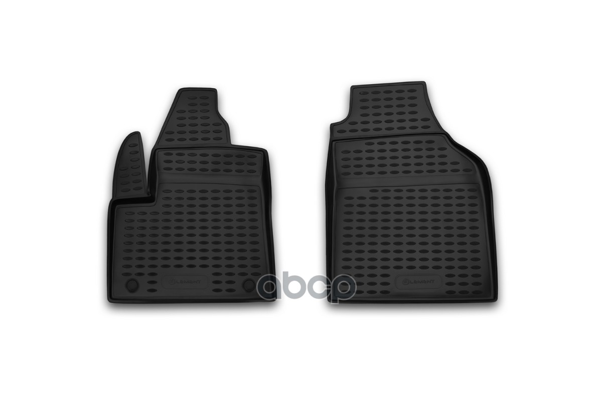 Коврики в салон FORD Transit Connect, 2 части 2002- (полиуретан) / Форд Транзит ELEMENT арт. ELEMENT1613210