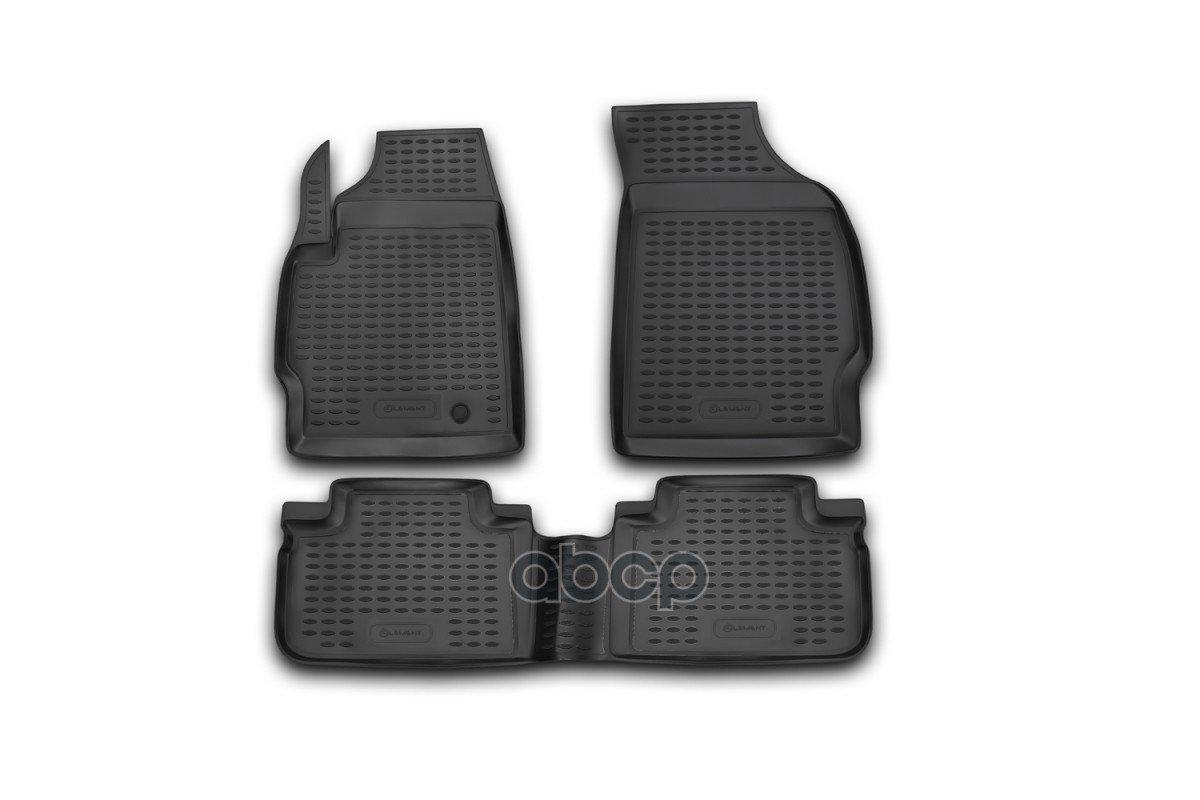 Коврики в салон FORD Escape 2007-, 3 шт. (полиуретан) / Форд Эскпейп ELEMENT арт. ELEMENT1624210