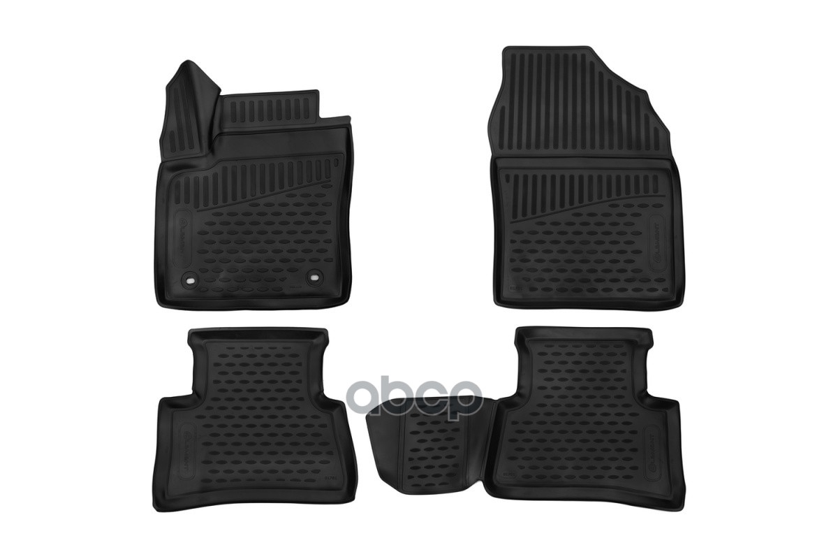 Коврики 3D в салон для TOYOTA C-HR, 2017-, 2WD, SUV, 4 шт. / Тойота Схр ELEMENT арт. ELEMENT3D01701210k