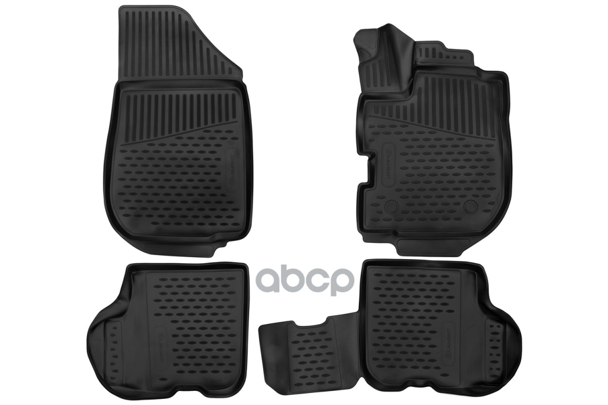 Коврики 3D в салон для RENAULT Logan / Logan MCV, 2018 -, 4 шт. (полиуретан) / Рено Логан ELEMENT арт. ELEMENT3D01998210k