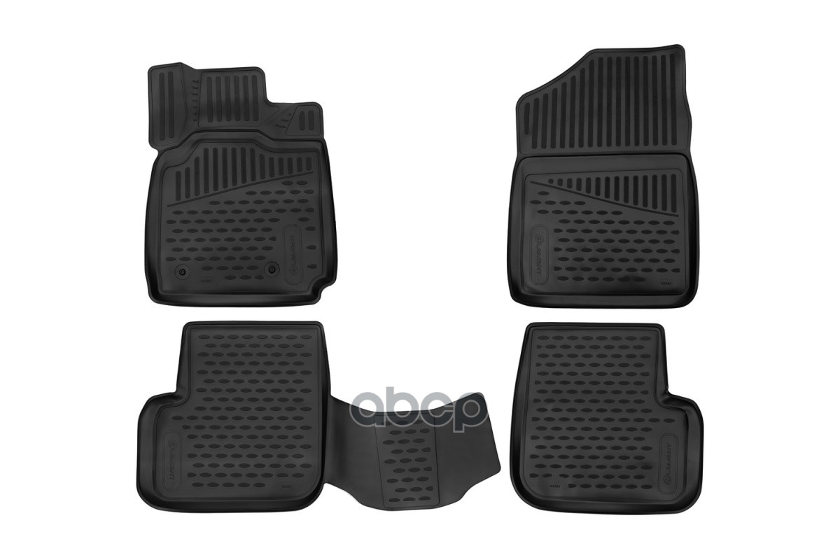 Коврики 3D в салон для TOYOTA Probox (I), 2002-2014, правый руль универсал, 4шт. (полиуретан) / Тойота Пробокс ELEMENT арт. E...