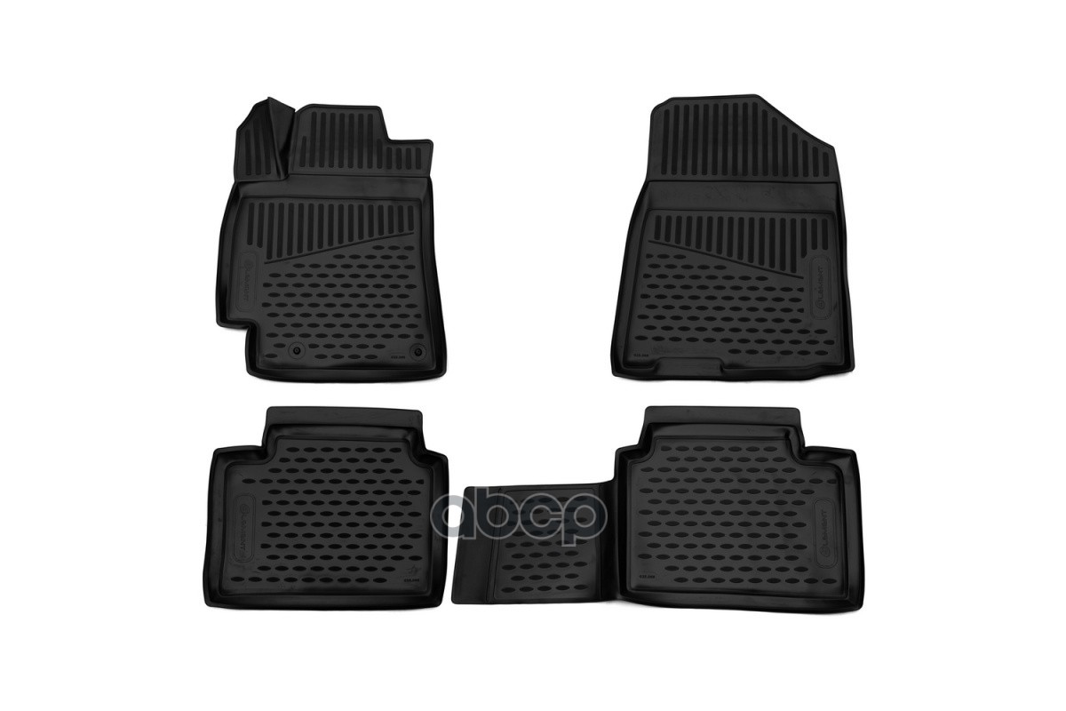 Коврики 3D в салон для KIA Cerato/Forte, 2018-, 4 шт. (полиуретан) / Киа Серато ELEMENT арт. ELEMENT3D2568210
