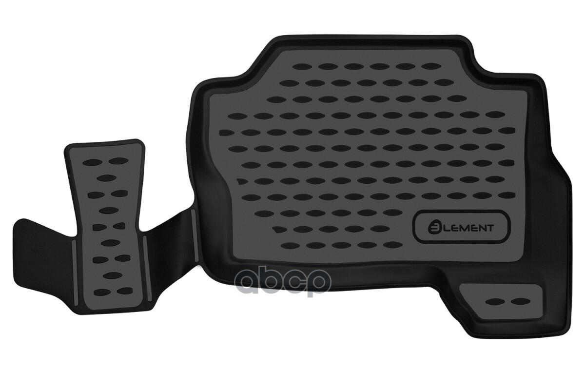 Коврики в салон для MITSUBISHI Pajero Sport (III, IIIp), 2015-, 2-й ряд, 2 шт. (полиуретан) / Митсубиси Паджеро спорт ELEMENT...