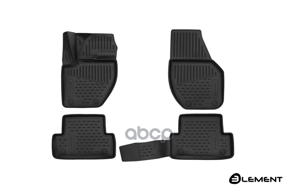 Коврики 3D в салон VOLVO V40, 2016-, Hatchback, Facelifted, (Европа), 4 шт. (полиуретан) / Вольво В40 ELEMENT арт. ELEMENT3D5...