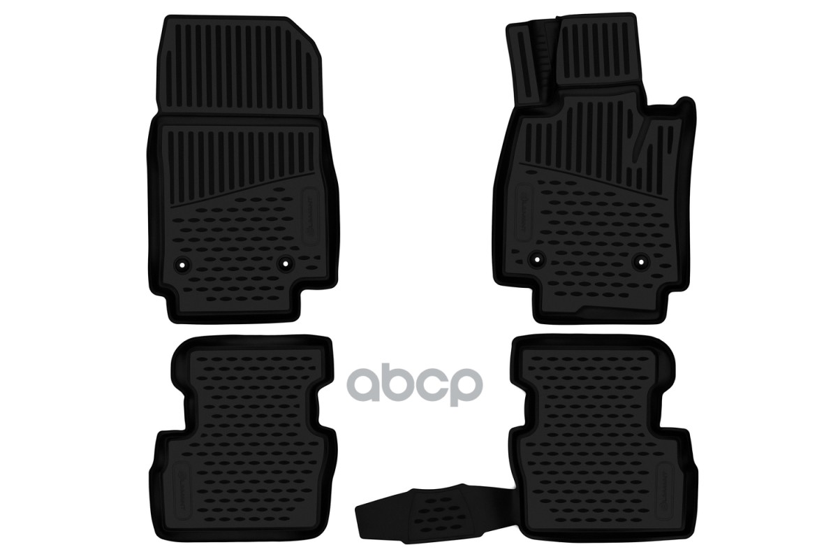 Коврики 3D в салон для MAZDA 2, 2014 -н.в.правый руль, Хб, 4шт. (полиуретан) / Мазда ELEMENT арт. ELEMENT3DA0N019210k