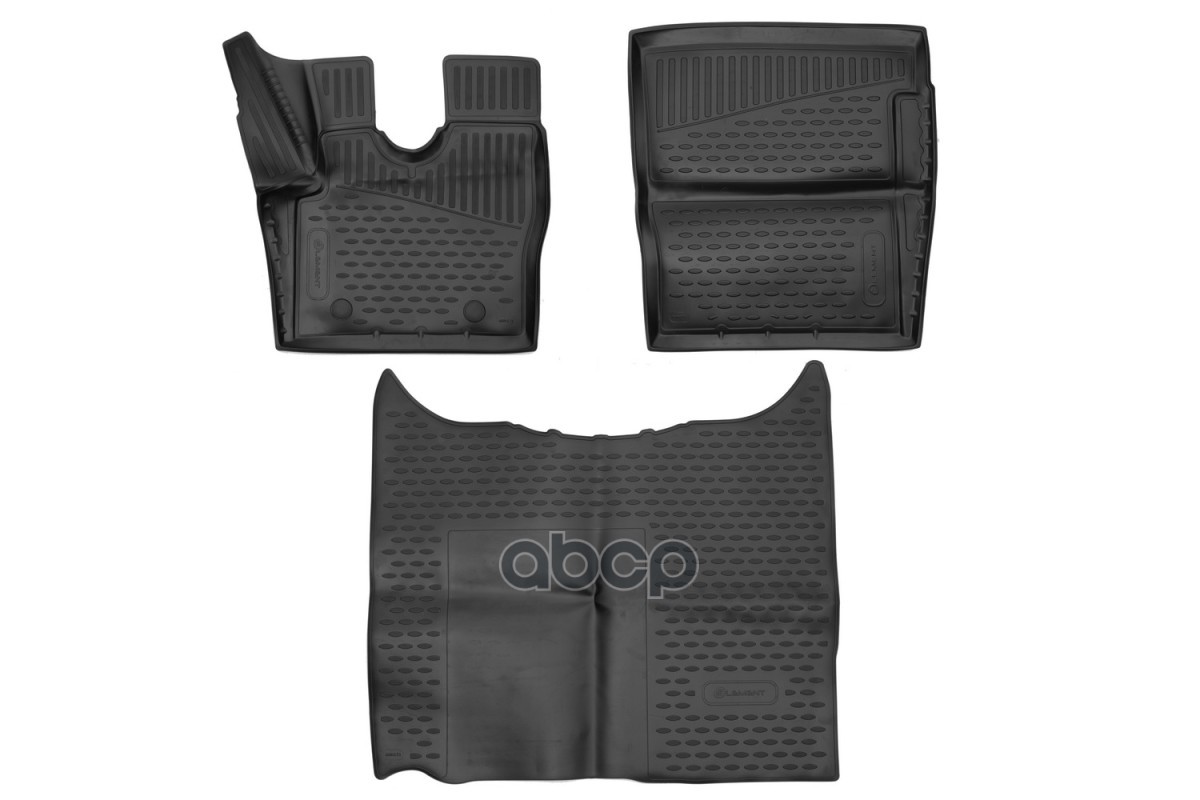 Коврики 3D в салон для DAF XF 2019 - , 3шт. (полиуретан) / Даф ИКСФ ELEMENT арт. ELEMENT3DA0N171210k