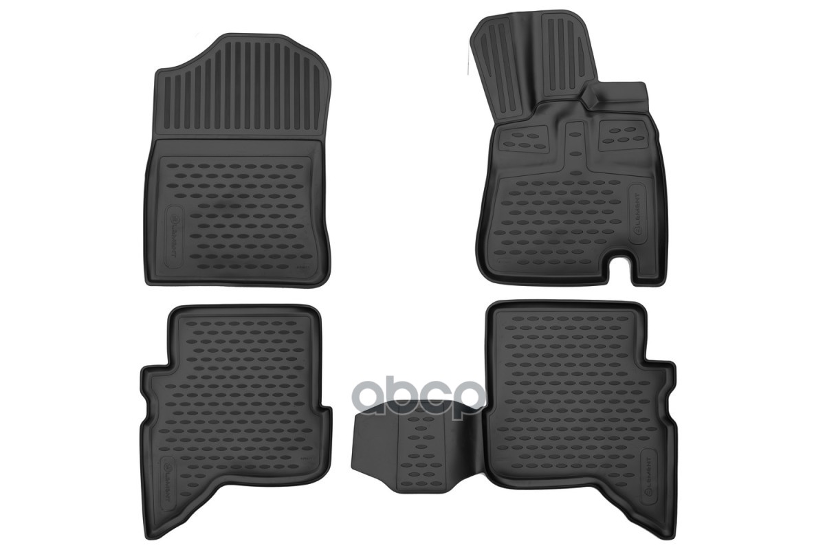 Коврики 3D в салон для TOYOTA Rush I, 2006 - 2016 П.Р., 4 шт. (полиуретан) / Тойота Раш ELEMENT арт. ELEMENT3DA35027210