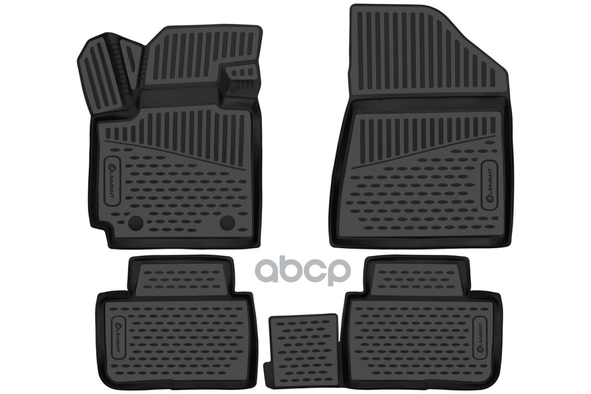 Коврики 3D в салон подходят для CHANGAN CS55 (I) 2017-, Внед, 4 шт. (полиуретан) / Чанган 55 ELEMENT арт. ELEMENT3DA59081210k