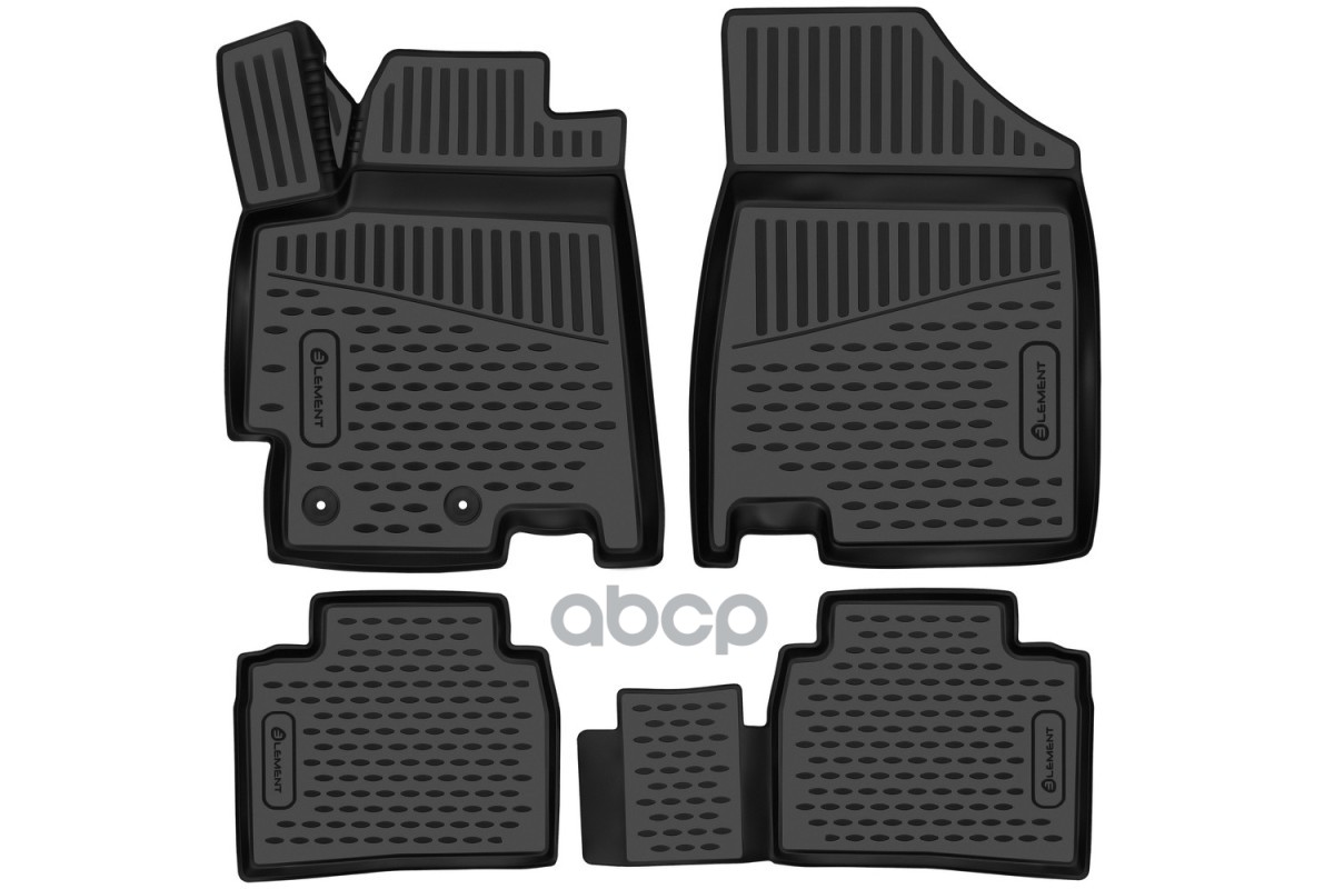Коврики 3D в салон для JAC J7 (I) 2020- 4шт. (полиуретан) / Джак / Джак Джей 7 ELEMENT арт. ELEMENT3DA66481210k