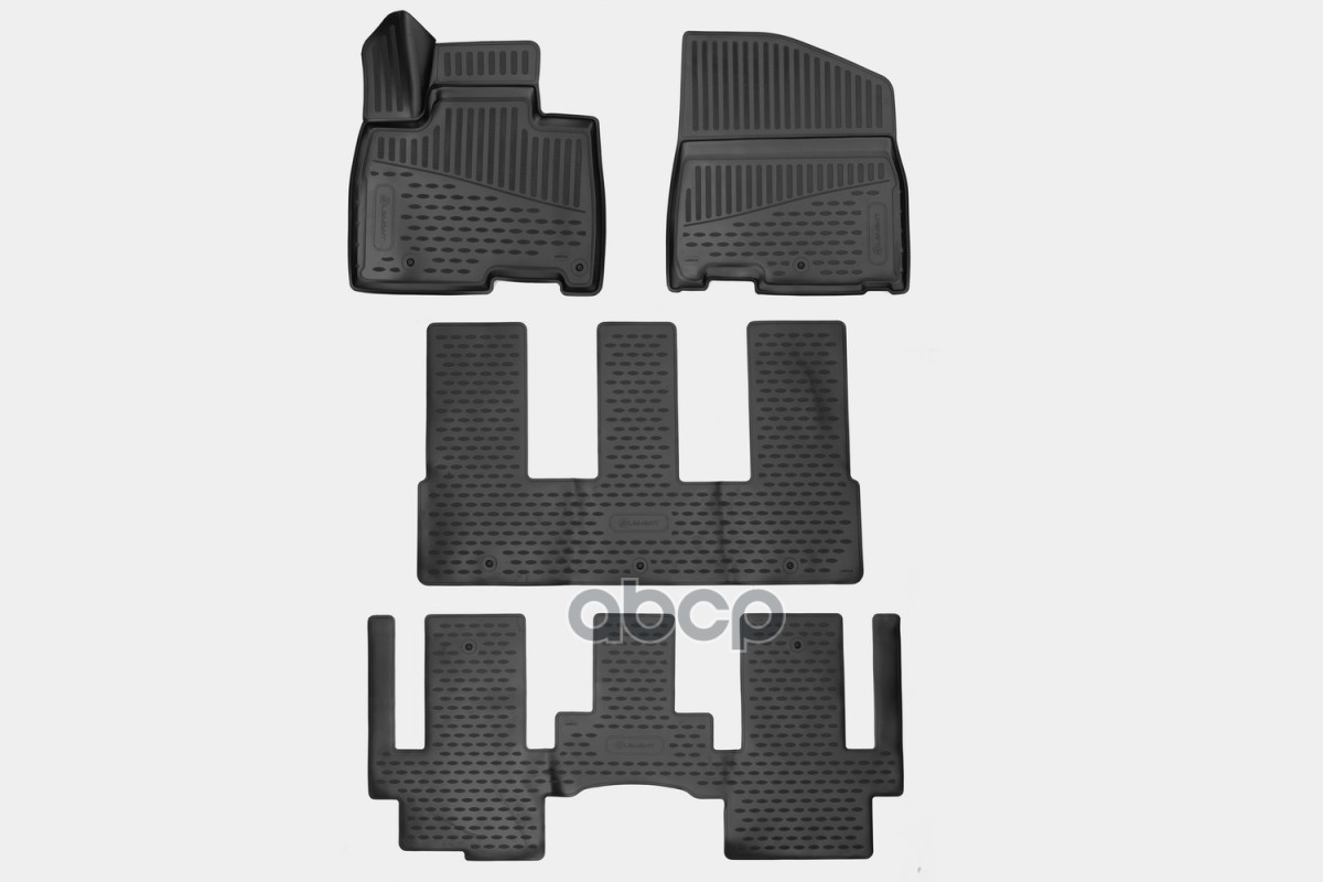 Коврики 3D в салон для KIA Carnival IV 2020 - , Prestige, кроссвэн, 4шт. (полиуретан) / Киа Карнивал ELEMENT арт. ELEMENT3DA6...