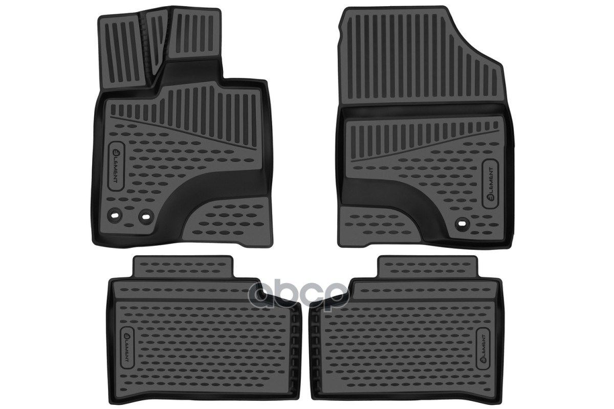 Коврики 3D в салон для CHANGAN UNI-K (I) 2020-, 4 шт. (полиуретан) / Чанган Юни-К ELEMENT арт. ELEMENT3DA67032210k