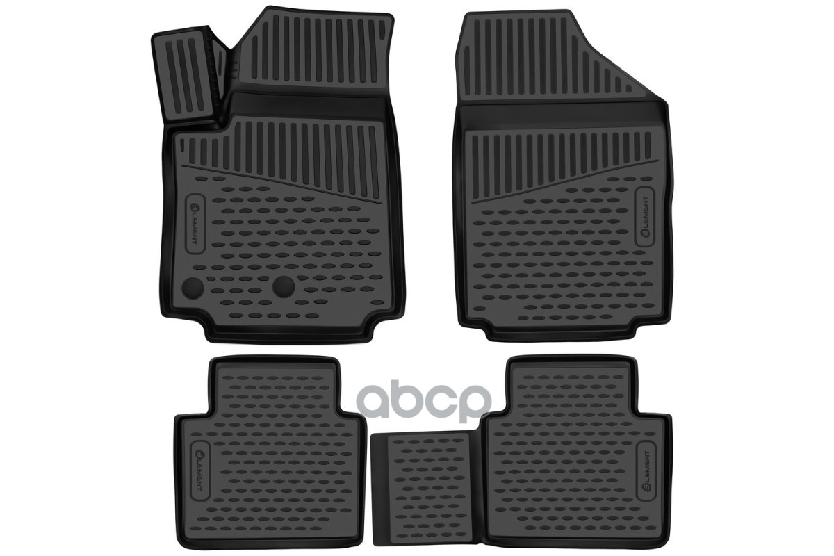 Коврики 3D в салон подходят для EVOLUTE i-Joy (I) 2022 - 4шт. (полиуретан) / Эволют Ай Джой ELEMENT арт. ELEMENT3DA67448210k