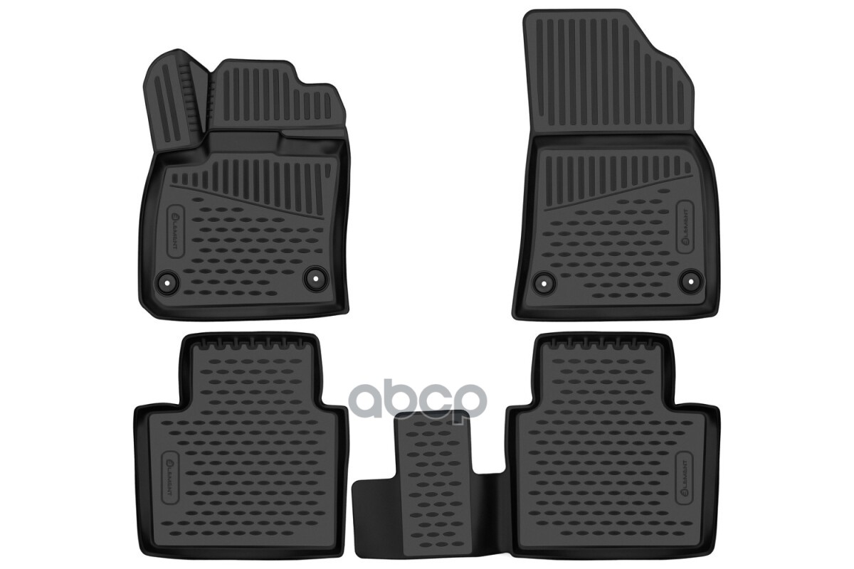 Коврики 3D в салон для GEELY Monjaro (I) 2022-, Внедорожник 5 дв., 4шт. (полиуретан) / Джили Монжаро ELEMENT арт. ELEMENT3DA6...