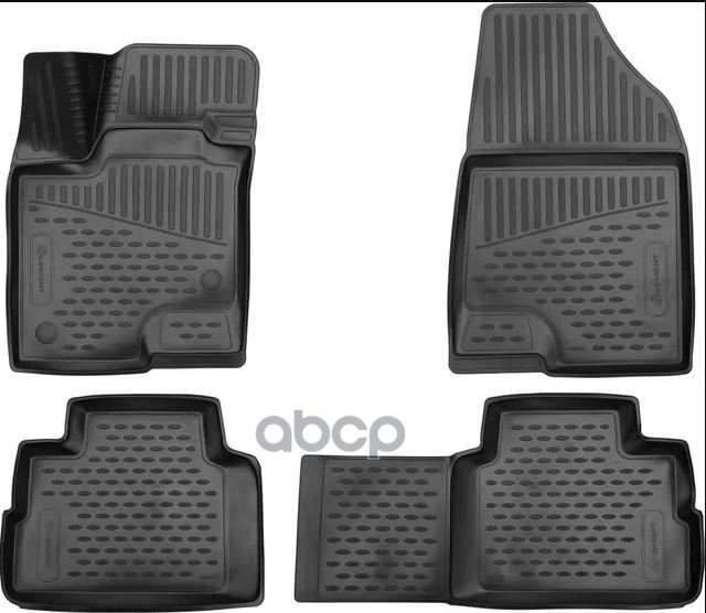 Коврики 3D в салон для HAVAL DARGO 2022-, кроссовер, 4 шт. (полиуретан) / Хавал Дарго ELEMENT арт. ELEMENT3DAN0356210k